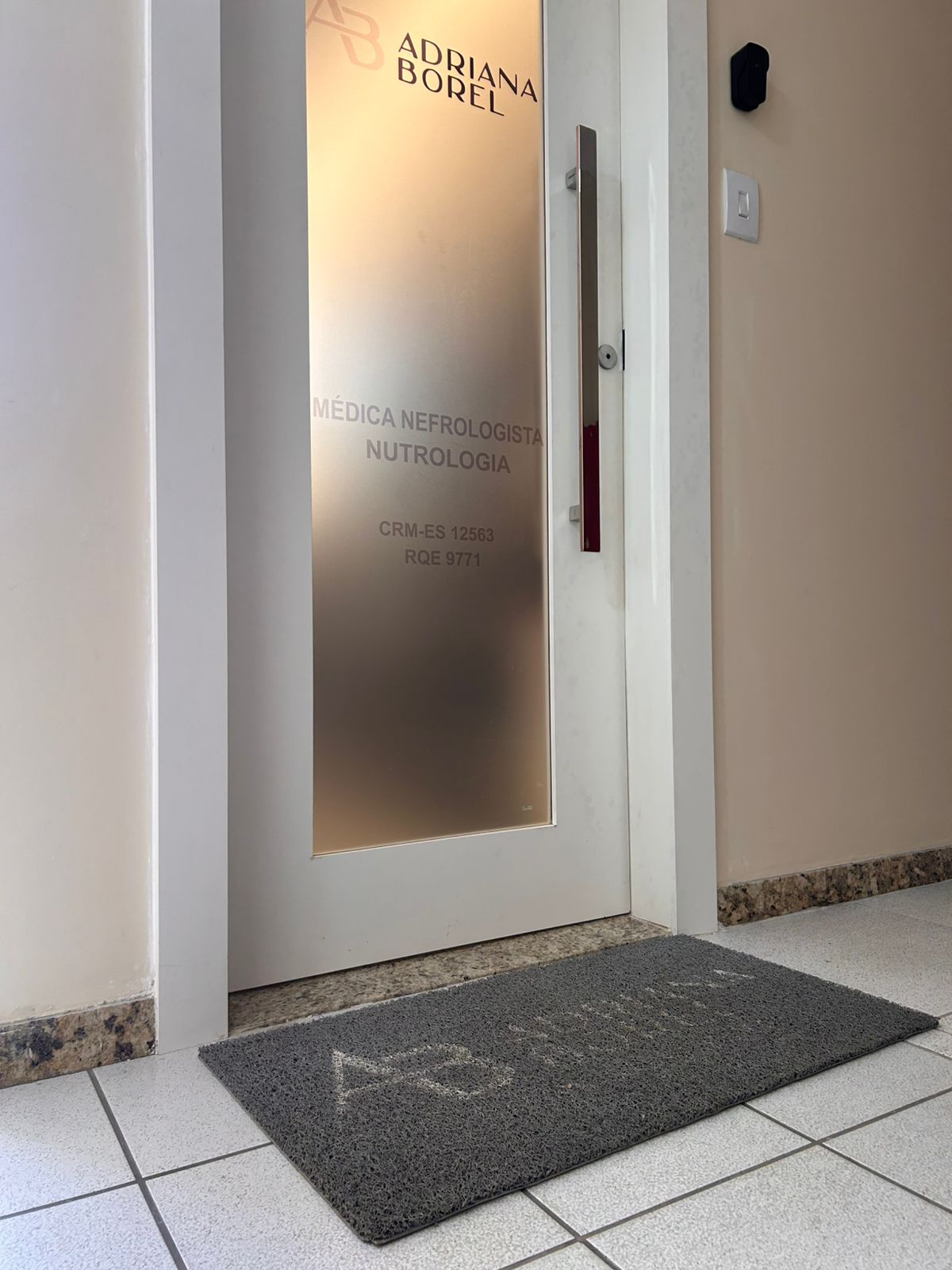 Consultório Dra. Adriana Borel — recepção